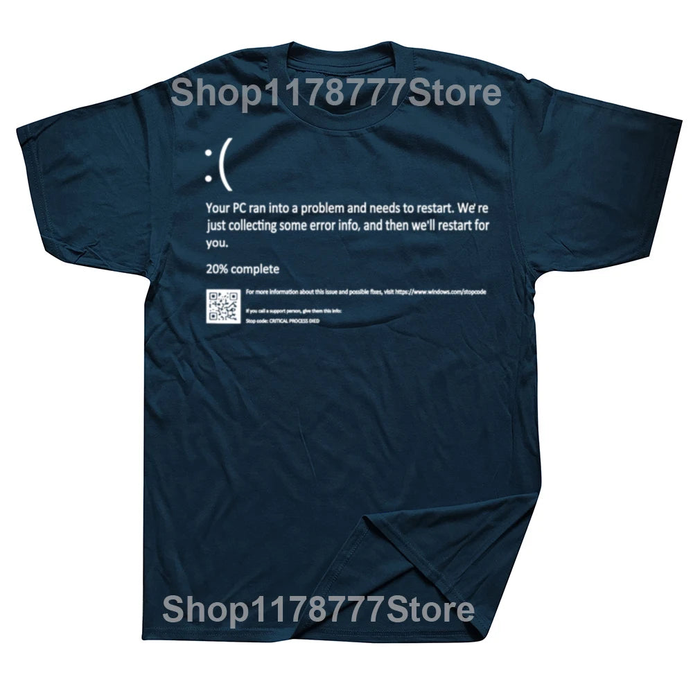 Blue Screen of Death T-shirt