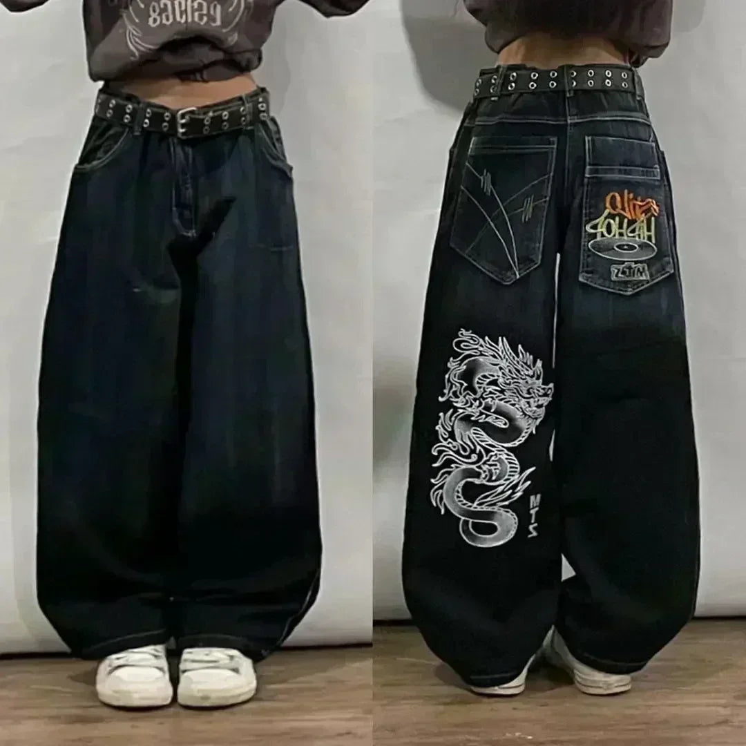 South pole streetwear baggy jeans