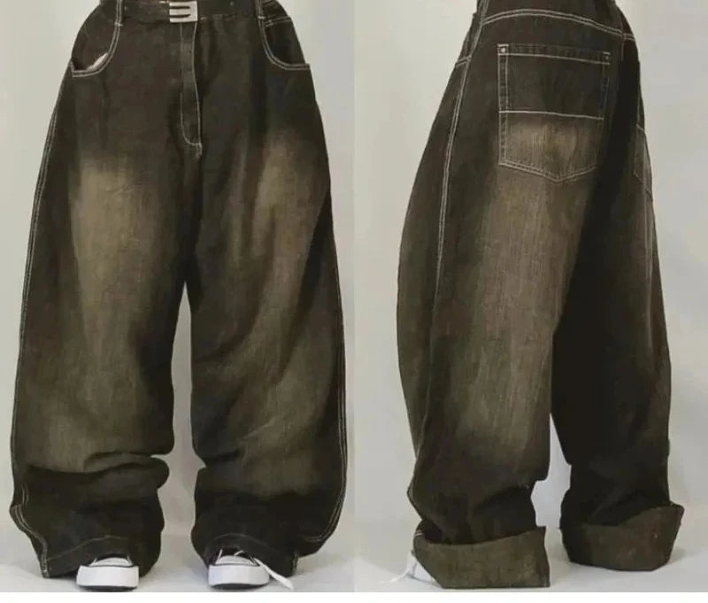 Y2k streetwear 23 baggy jeans