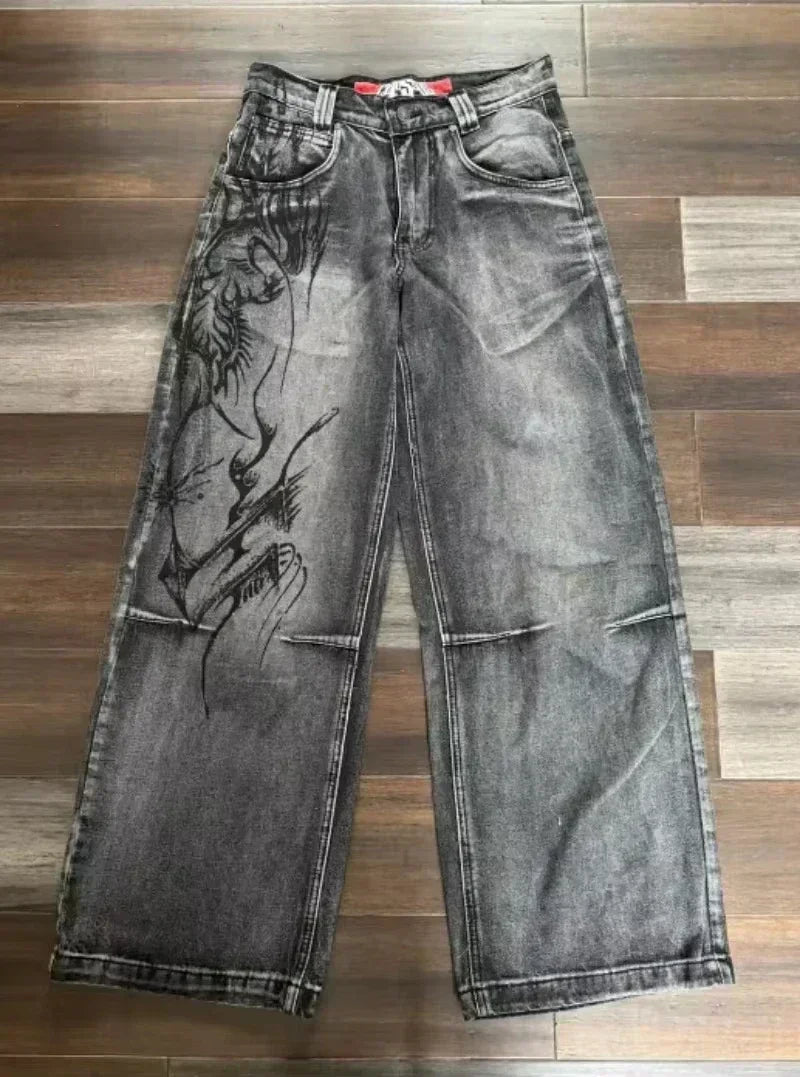 South pole streetwear baggy jeans