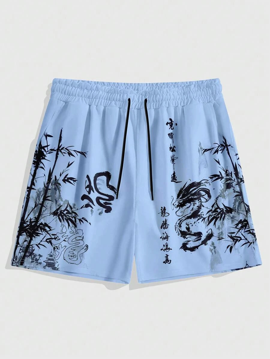 Harajuku ancient style shorts