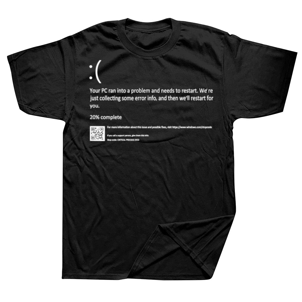 Blue Screen of Death T-shirt
