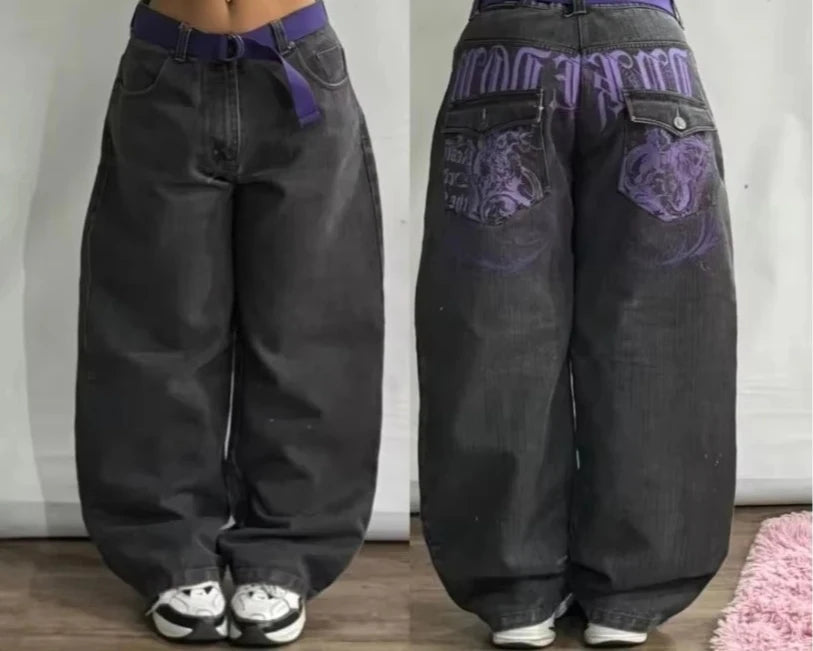 Y2k streetwear 23 baggy jeans