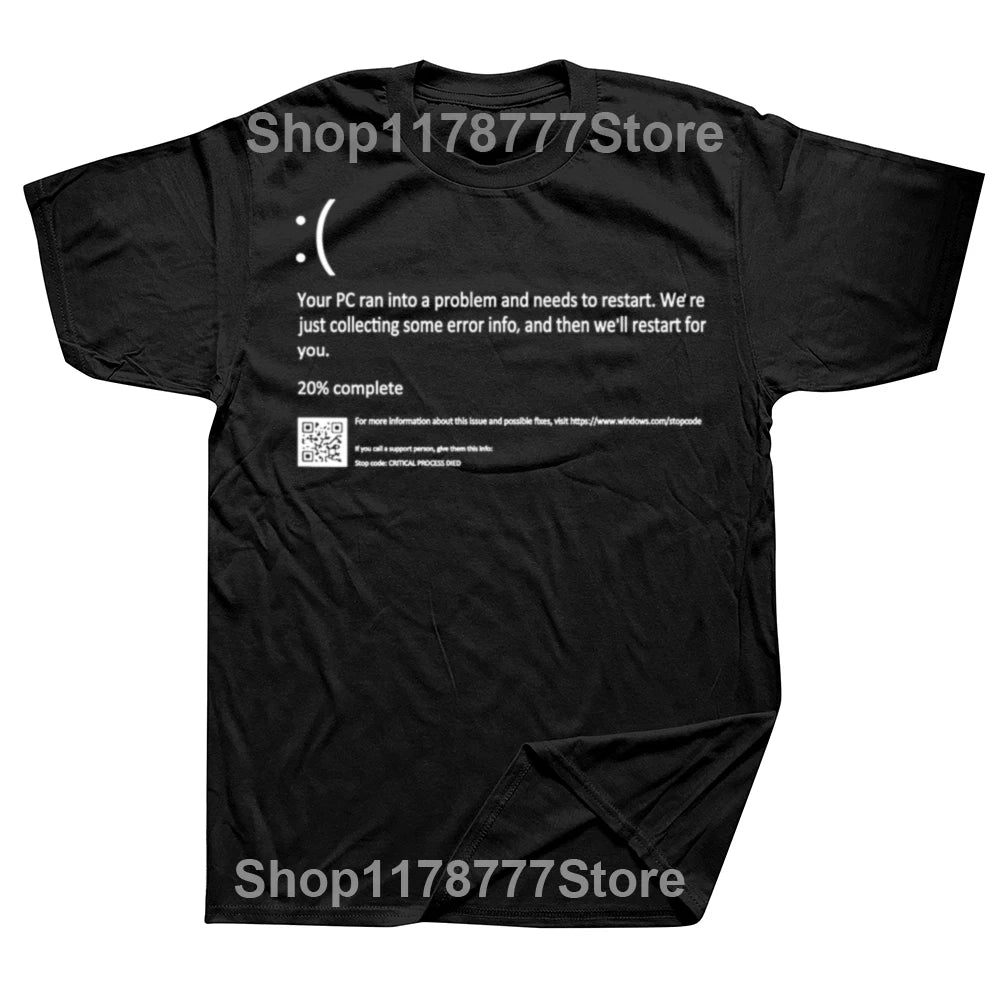 Blue Screen of Death T-shirt