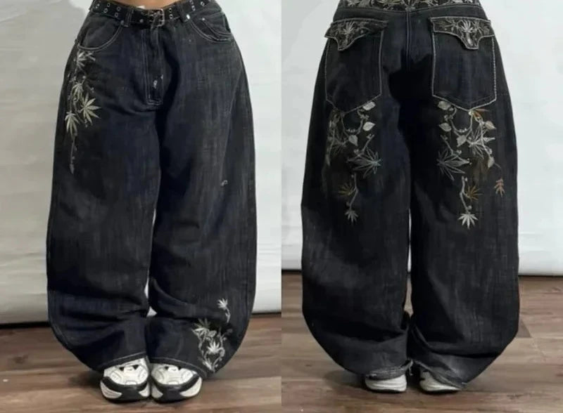 Y2k streetwear 23 baggy jeans