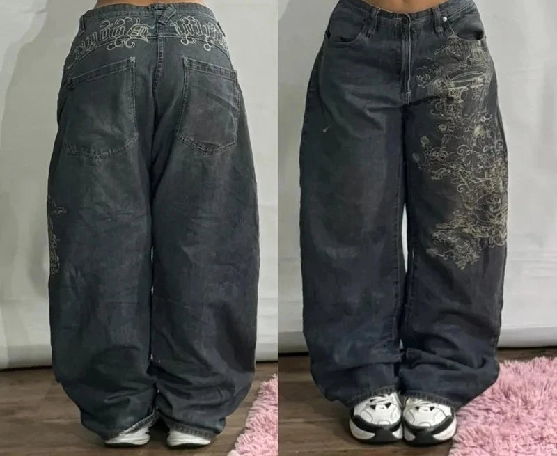 Y2k streetwear 23 baggy jeans