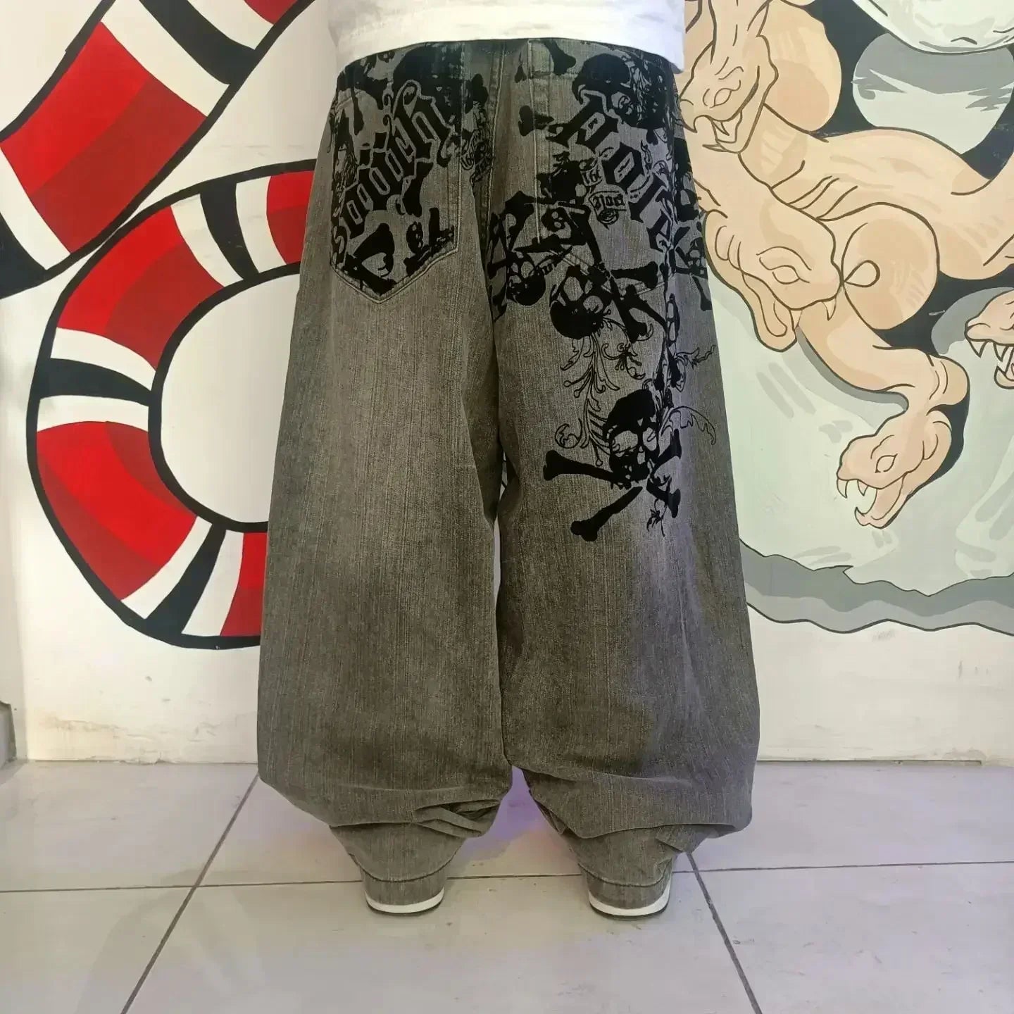 Retro wash Southpole baggy jeans
