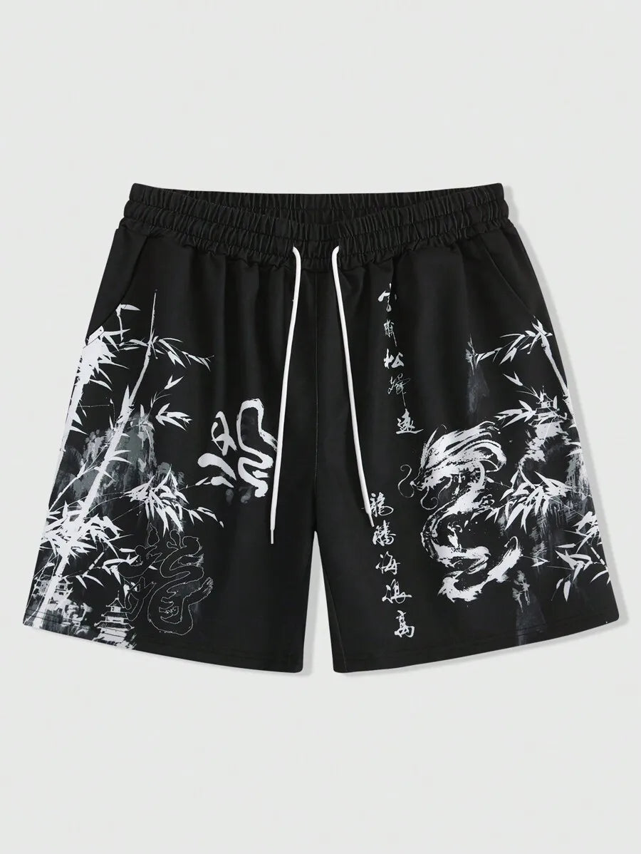 Harajuku ancient style shorts