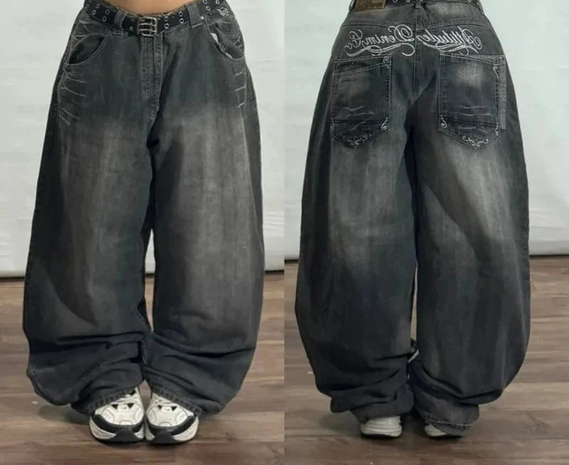 Y2k streetwear 23 baggy jeans