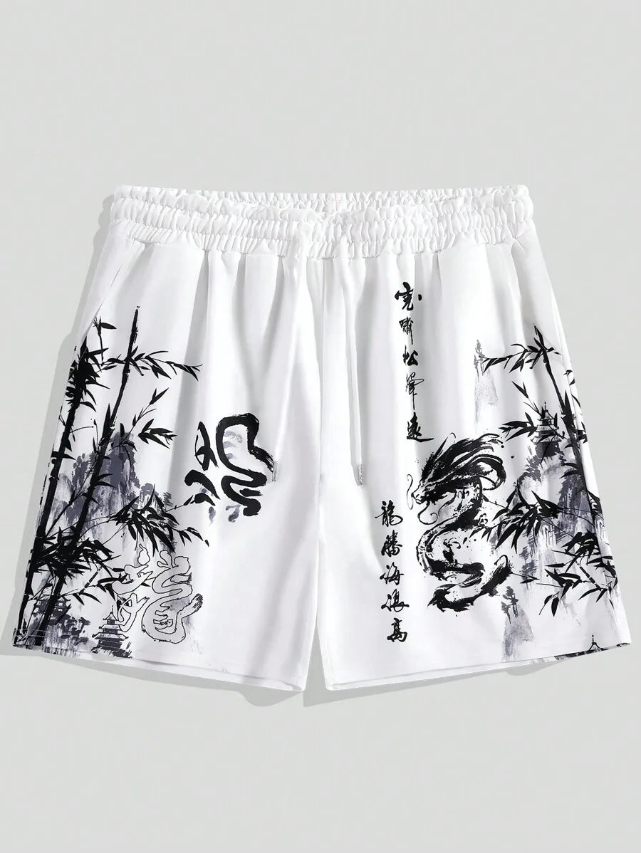 Harajuku ancient style shorts