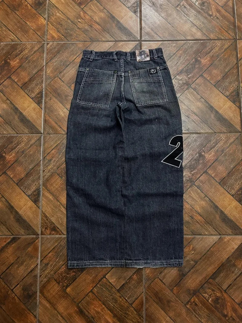 Y2k streetwear 23 baggy jeans