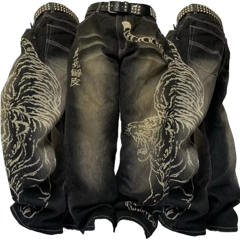 Y2k streetwear 23 baggy jeans