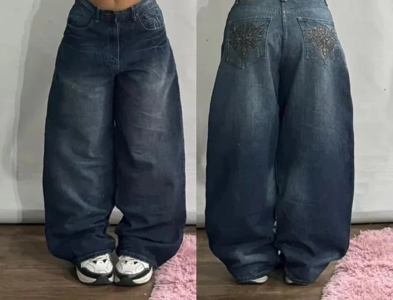 Y2k streetwear 23 baggy jeans