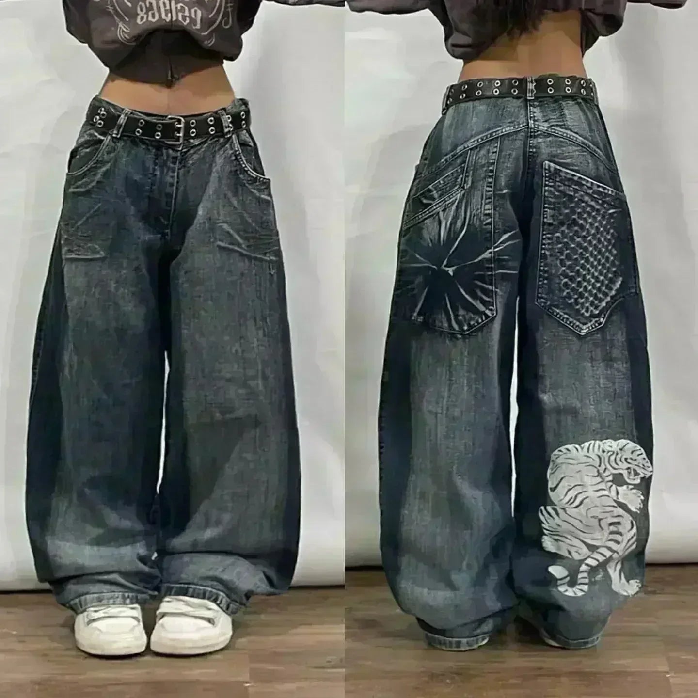 South pole streetwear baggy jeans