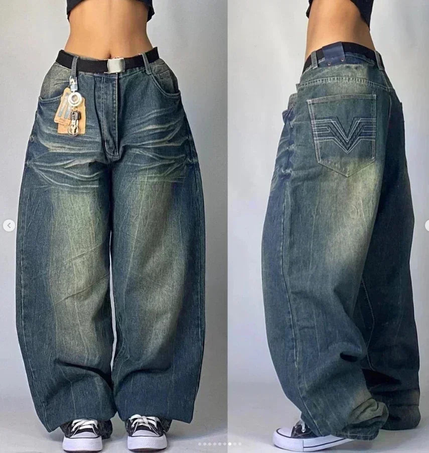 South pole streetwear baggy jeans