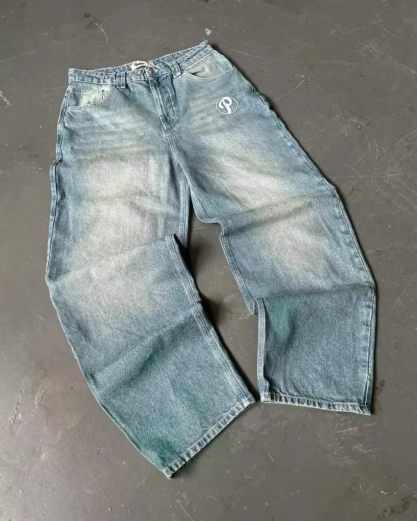 South pole streetwear baggy jeans