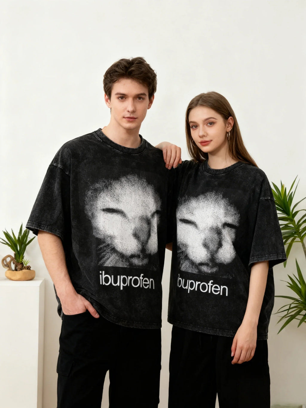 Ibuprofen Cat Meme T-Shirt