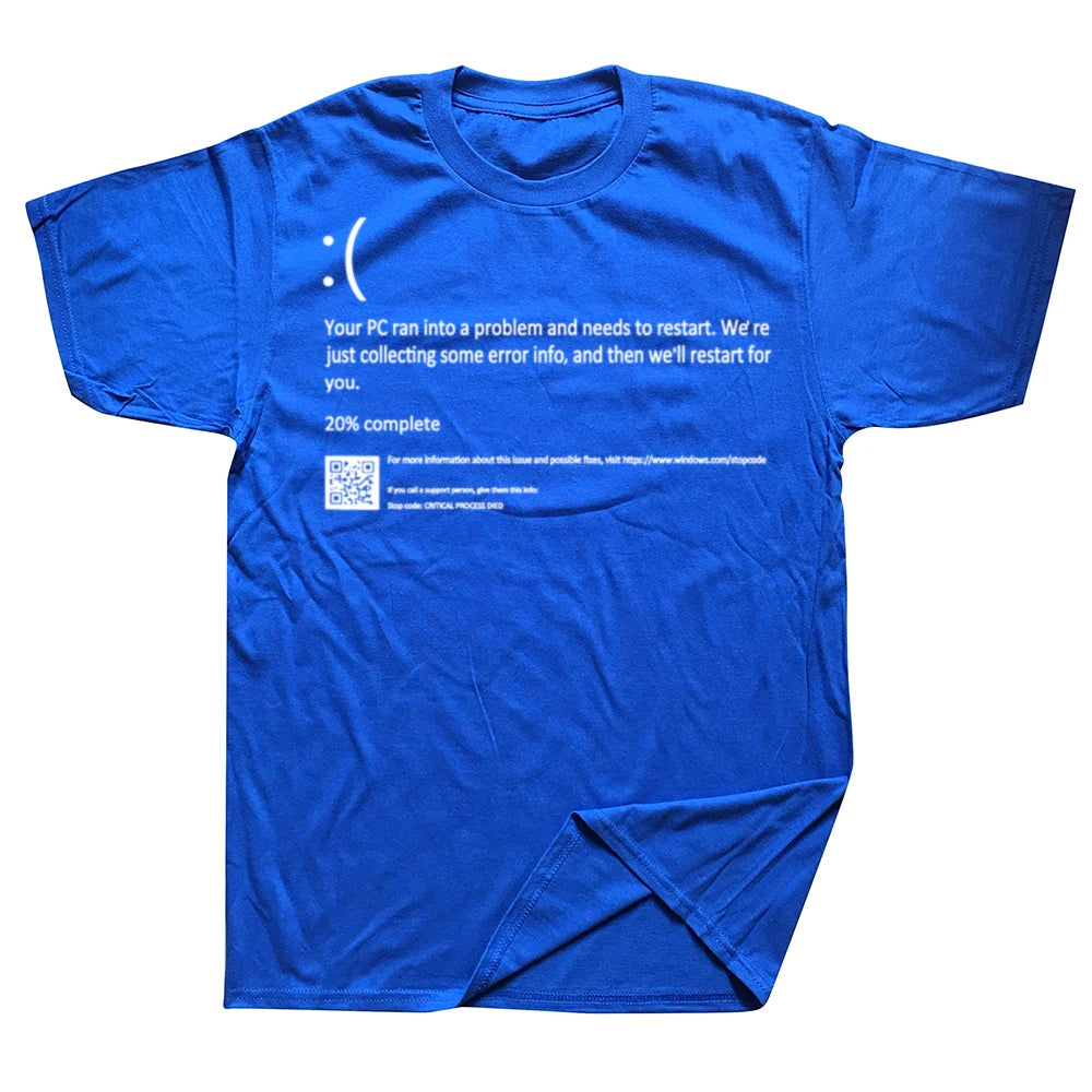 Blue Screen of Death T-shirt