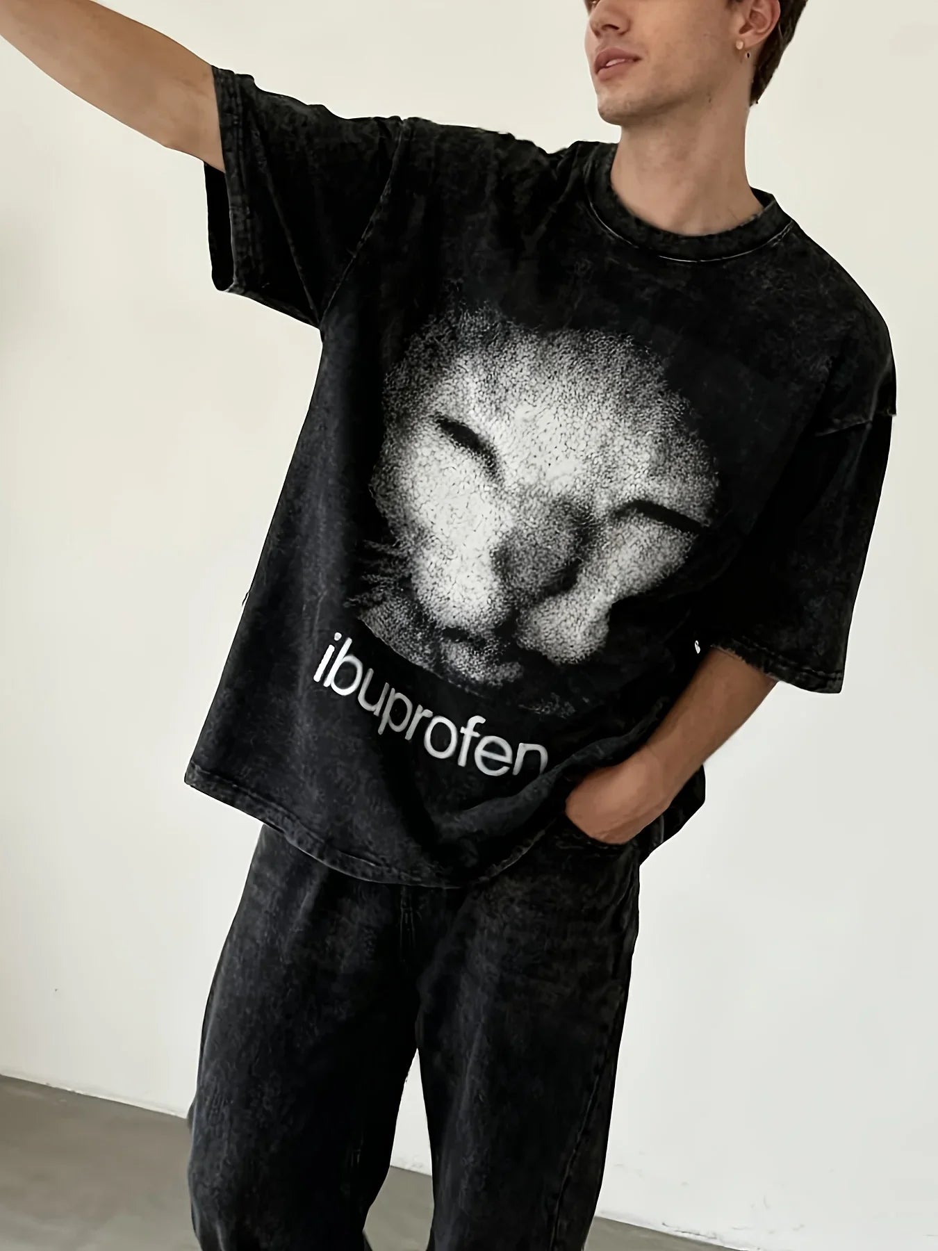 Ibuprofen Cat Meme T-Shirt